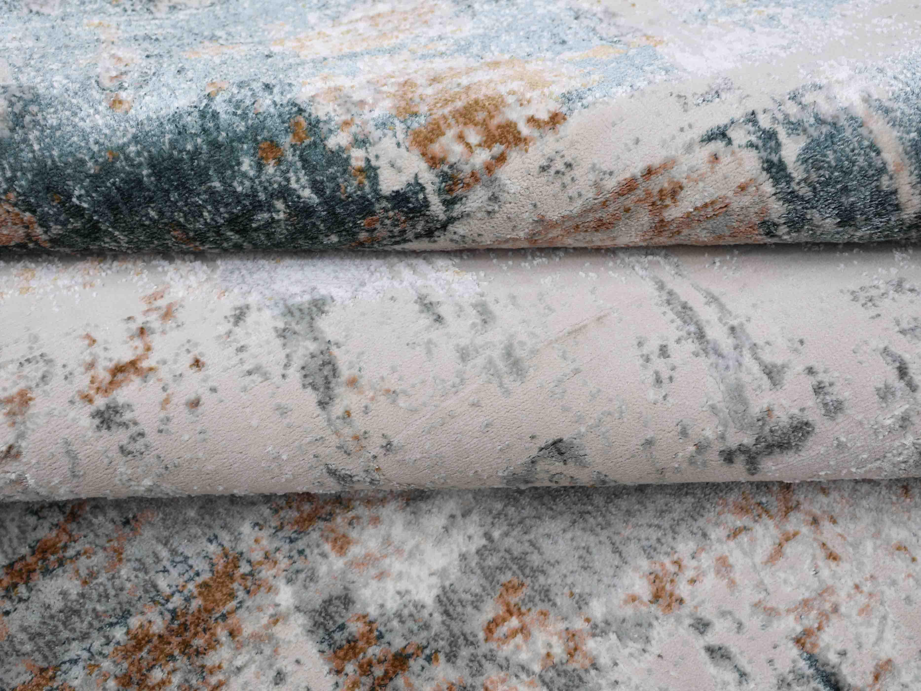 EL-001 | FT 2' X 5' | FT 3' X 5' | FT 4' X 6' | FT 5' X 7' | FT 6' X 9' | MODERN RUGS | SMOKE/WALNUT - Luxurify