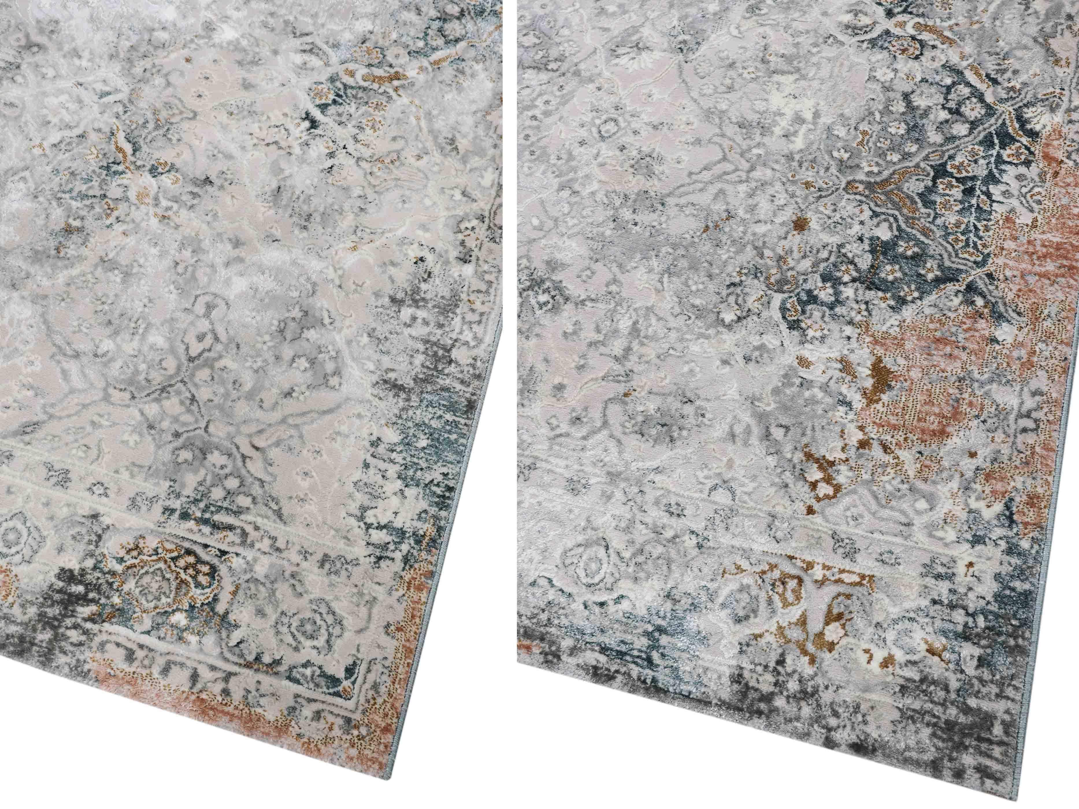 EL-017 | FT 2' X 5' | FT 3' X 5' | FT 4' X 6' | FT 5' X 7' | FT 6' X 9' | MODERN RUGS | RUST/WALNUT - Luxurify