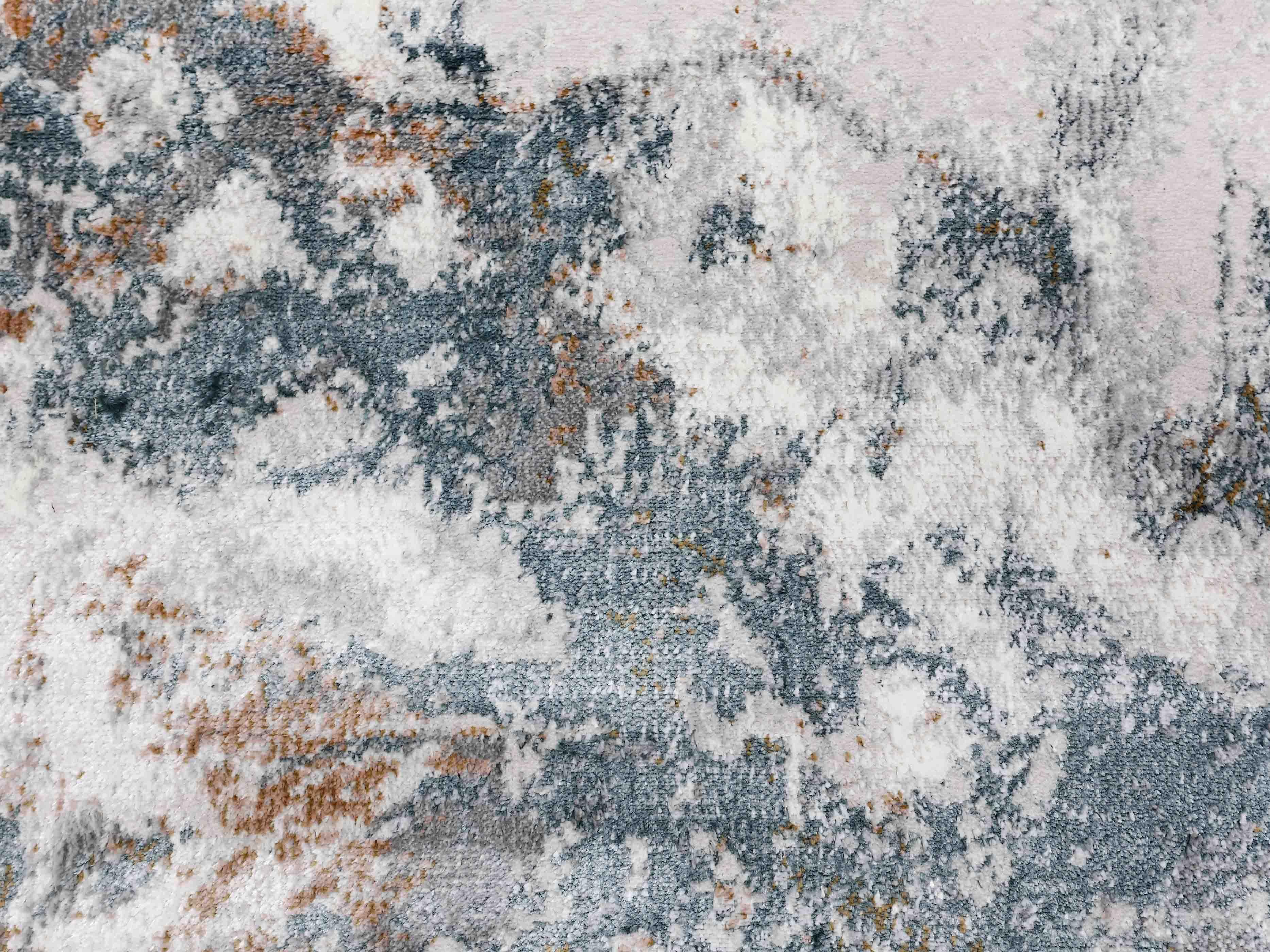 EL-018 | FT 2' X 5' | FT 3' X 5' | FT 4' X 6' | FT 5' X 7' | FT 6' X 9' | MODERN RUGS | RUST/WALNUT - Luxurify