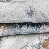 EL-018 | FT 2' X 5' | FT 3' X 5' | FT 4' X 6' | FT 5' X 7' | FT 6' X 9' | MODERN RUGS | RUST/WALNUT - Luxurify