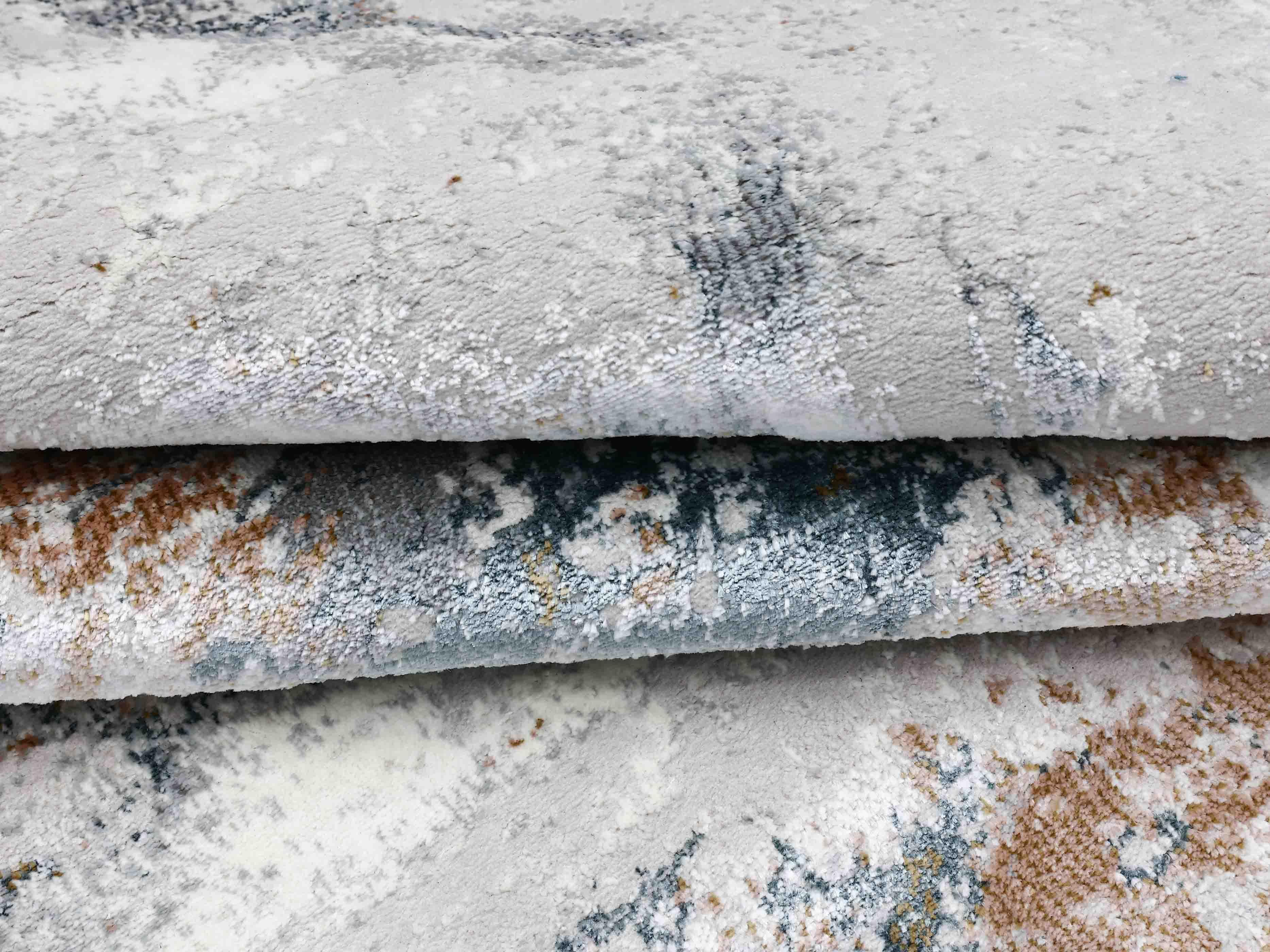 EL-018 | FT 2' X 5' | FT 3' X 5' | FT 4' X 6' | FT 5' X 7' | FT 6' X 9' | MODERN RUGS | RUST/WALNUT - Luxurify