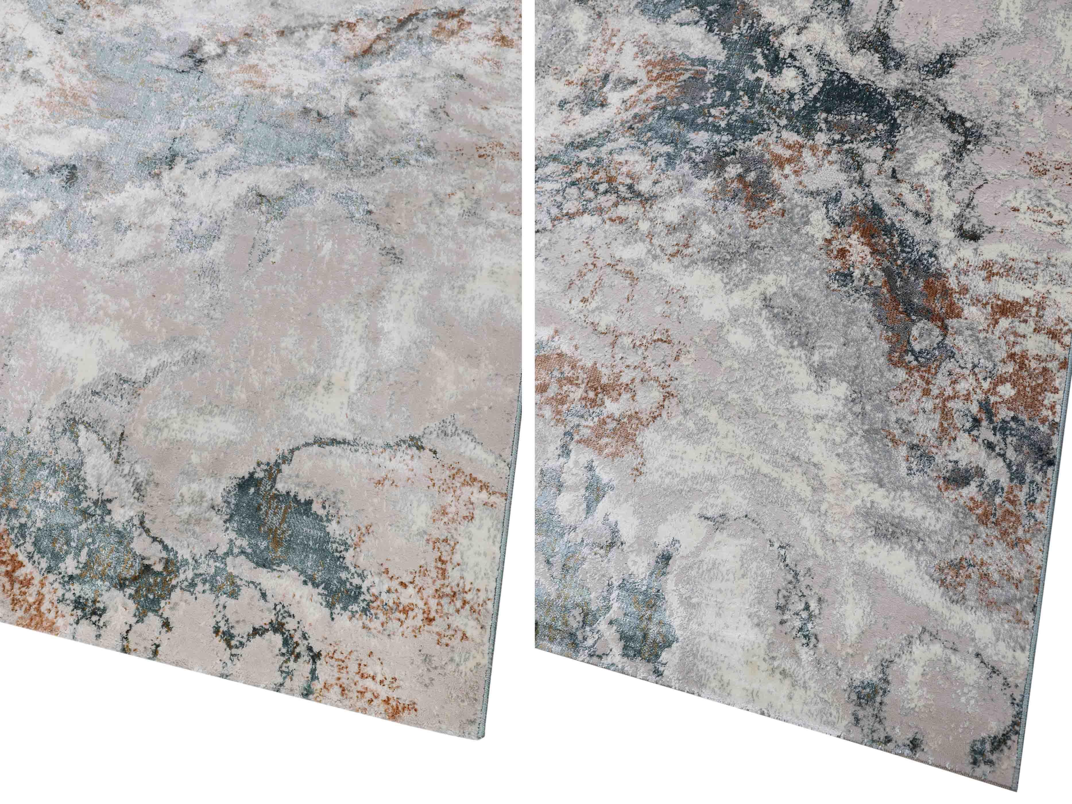 EL-018 | FT 2' X 5' | FT 3' X 5' | FT 4' X 6' | FT 5' X 7' | FT 6' X 9' | MODERN RUGS | RUST/WALNUT - Luxurify