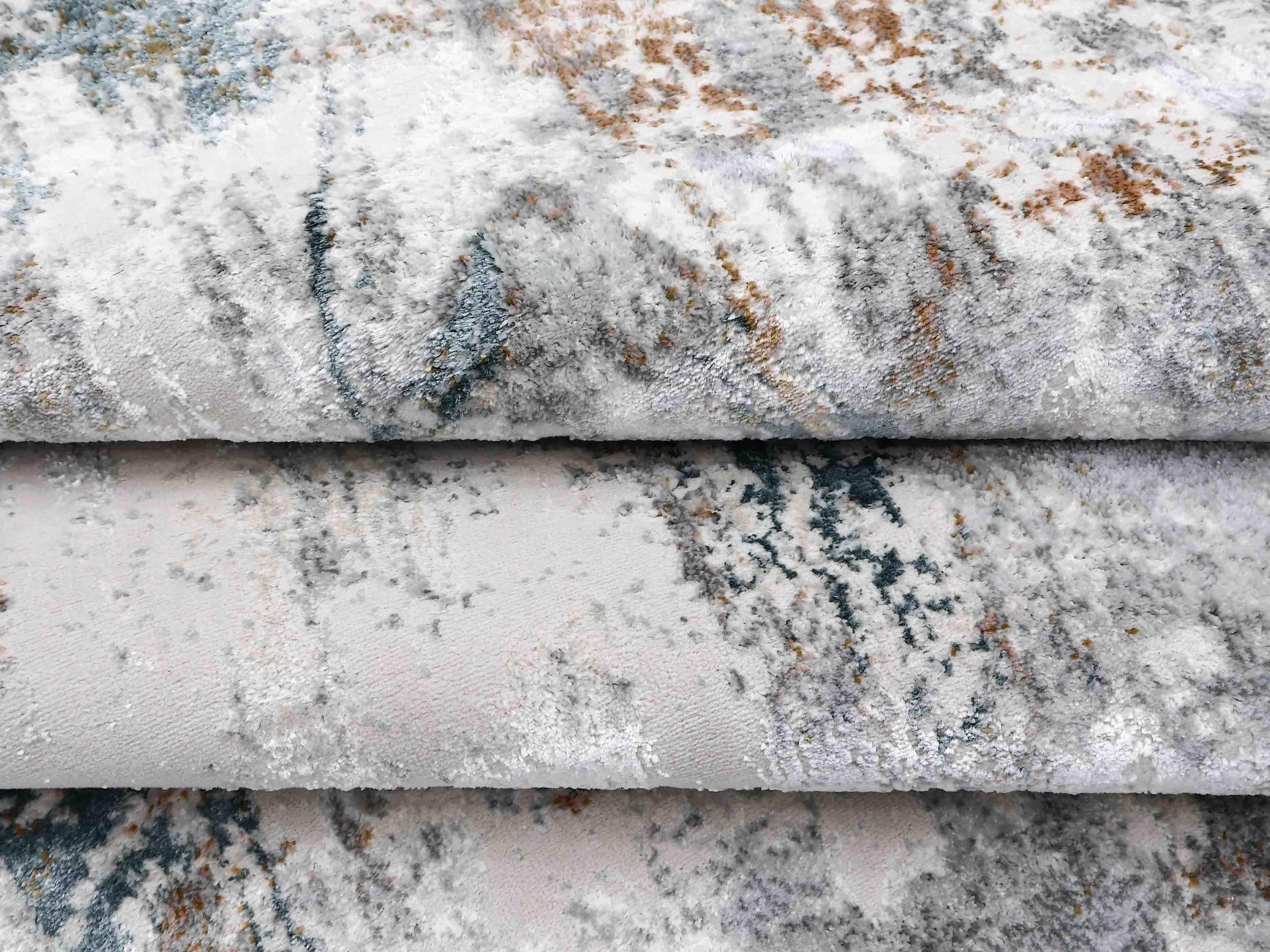 EL-009 | FT 2' X 5' | FT 3' X 5' | FT 4' X 6' | FT 5' X 7' | FT 6' X 9' | MODERN RUGS | RUST/WALNUT - Luxurify