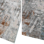 EL-009 | FT 2' X 5' | FT 3' X 5' | FT 4' X 6' | FT 5' X 7' | FT 6' X 9' | MODERN RUGS | RUST/WALNUT - Luxurify