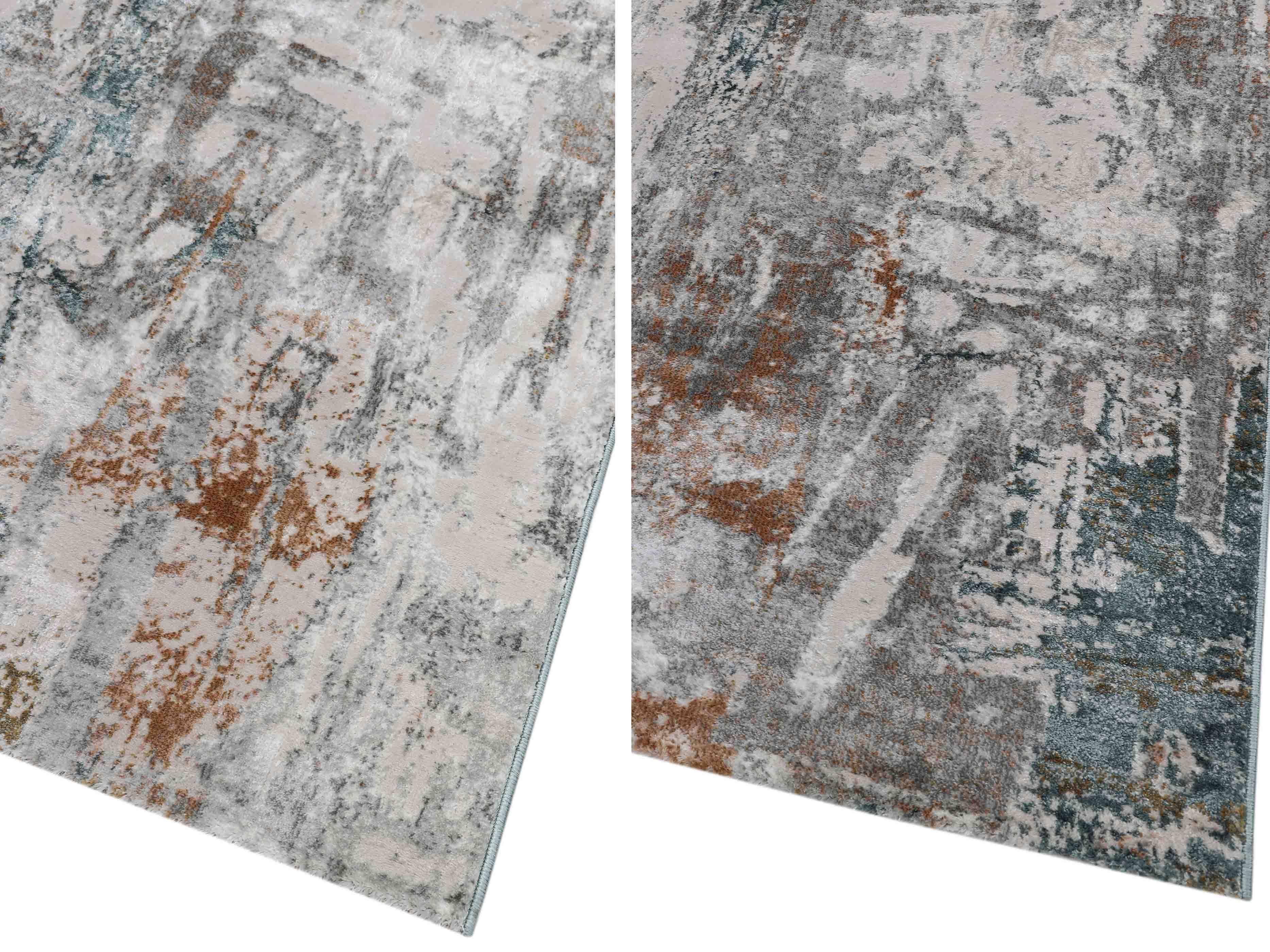 EL-009 | FT 2' X 5' | FT 3' X 5' | FT 4' X 6' | FT 5' X 7' | FT 6' X 9' | MODERN RUGS | RUST/WALNUT - Luxurify