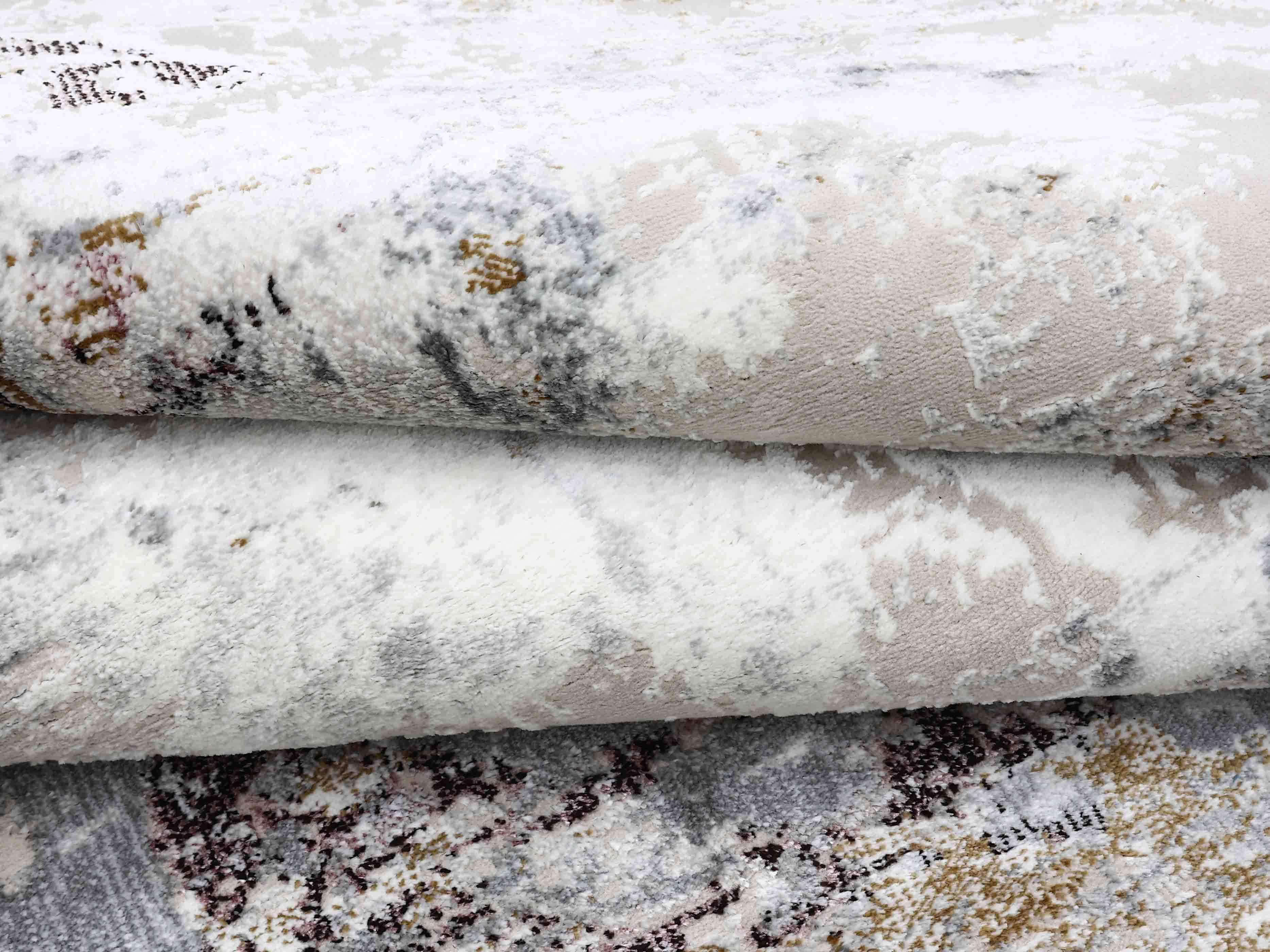 EL-013 | FT 2' X 5' | FT 3' X 5' | FT 4' X 6' | FT 5' X 7' | FT 6' X 9' | MODERN RUGS | RUST/WALNUT - Luxurify