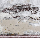 EL-013 | FT 2' X 5' | FT 3' X 5' | FT 4' X 6' | FT 5' X 7' | FT 6' X 9' | MODERN RUGS | RUST/WALNUT - Luxurify