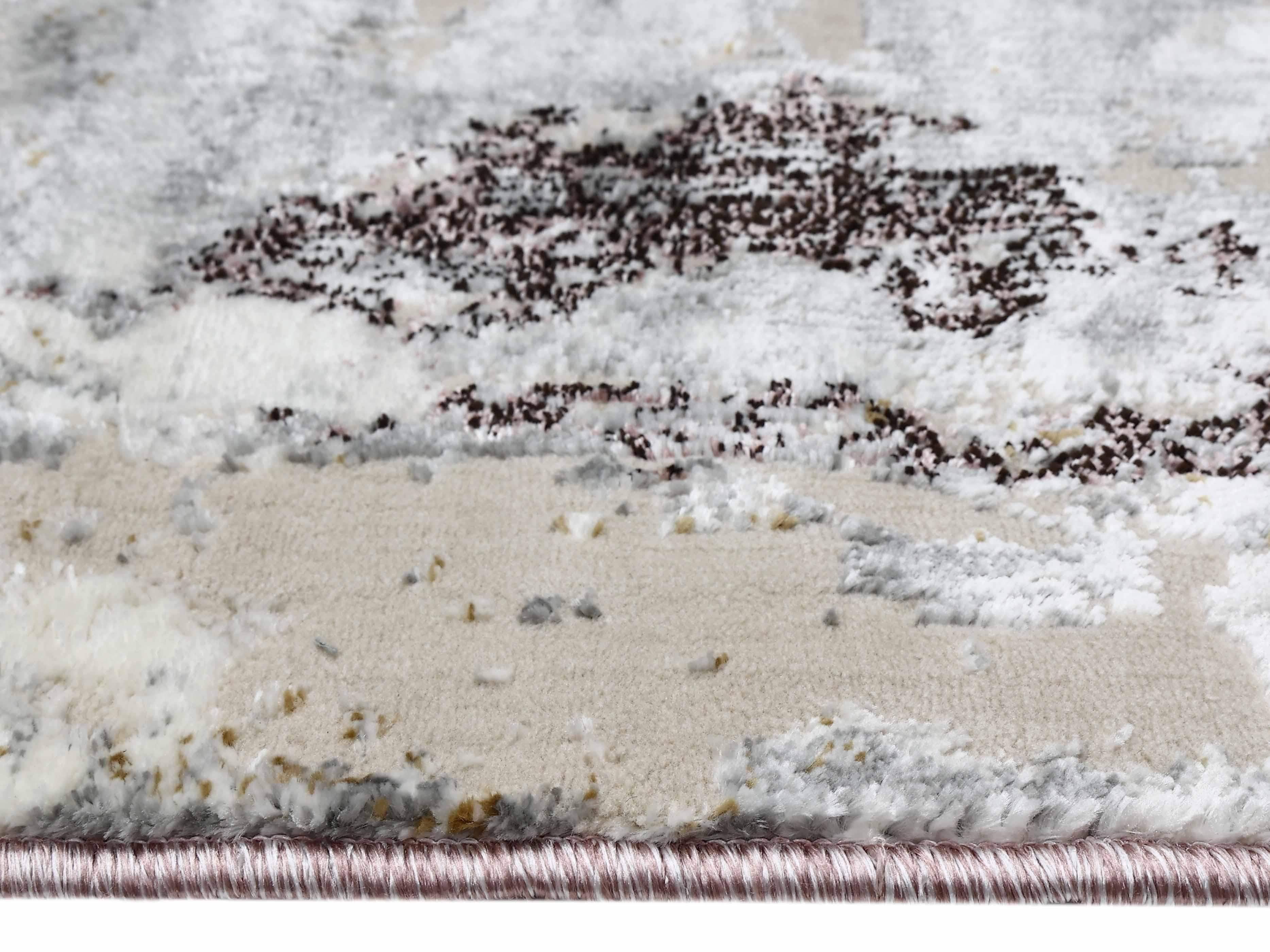 EL-013 | FT 2' X 5' | FT 3' X 5' | FT 4' X 6' | FT 5' X 7' | FT 6' X 9' | MODERN RUGS | RUST/WALNUT - Luxurify