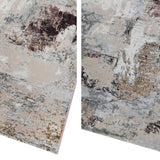 EL-013 | FT 2' X 5' | FT 3' X 5' | FT 4' X 6' | FT 5' X 7' | FT 6' X 9' | MODERN RUGS | RUST/WALNUT - Luxurify