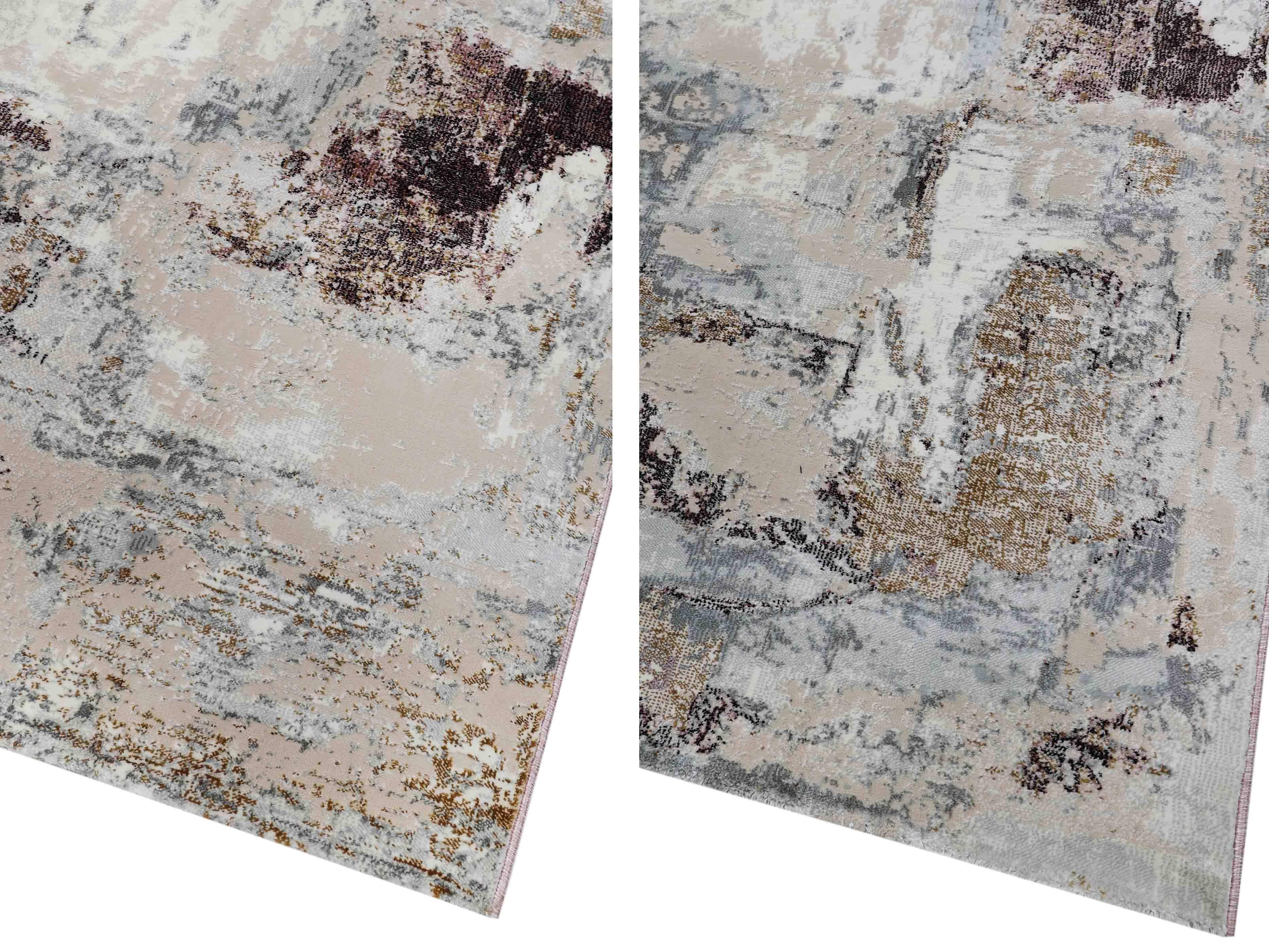 EL-013 | FT 2' X 5' | FT 3' X 5' | FT 4' X 6' | FT 5' X 7' | FT 6' X 9' | MODERN RUGS | RUST/WALNUT - Luxurify