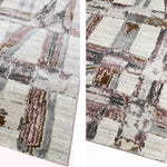 EL-002 | FT 2' X 5' | FT 3' X 5' | FT 4' X 6' | FT 5' X 7' | FT 6' X 9' | MODERN RUGS | COBALT/WALNUT - Luxurify