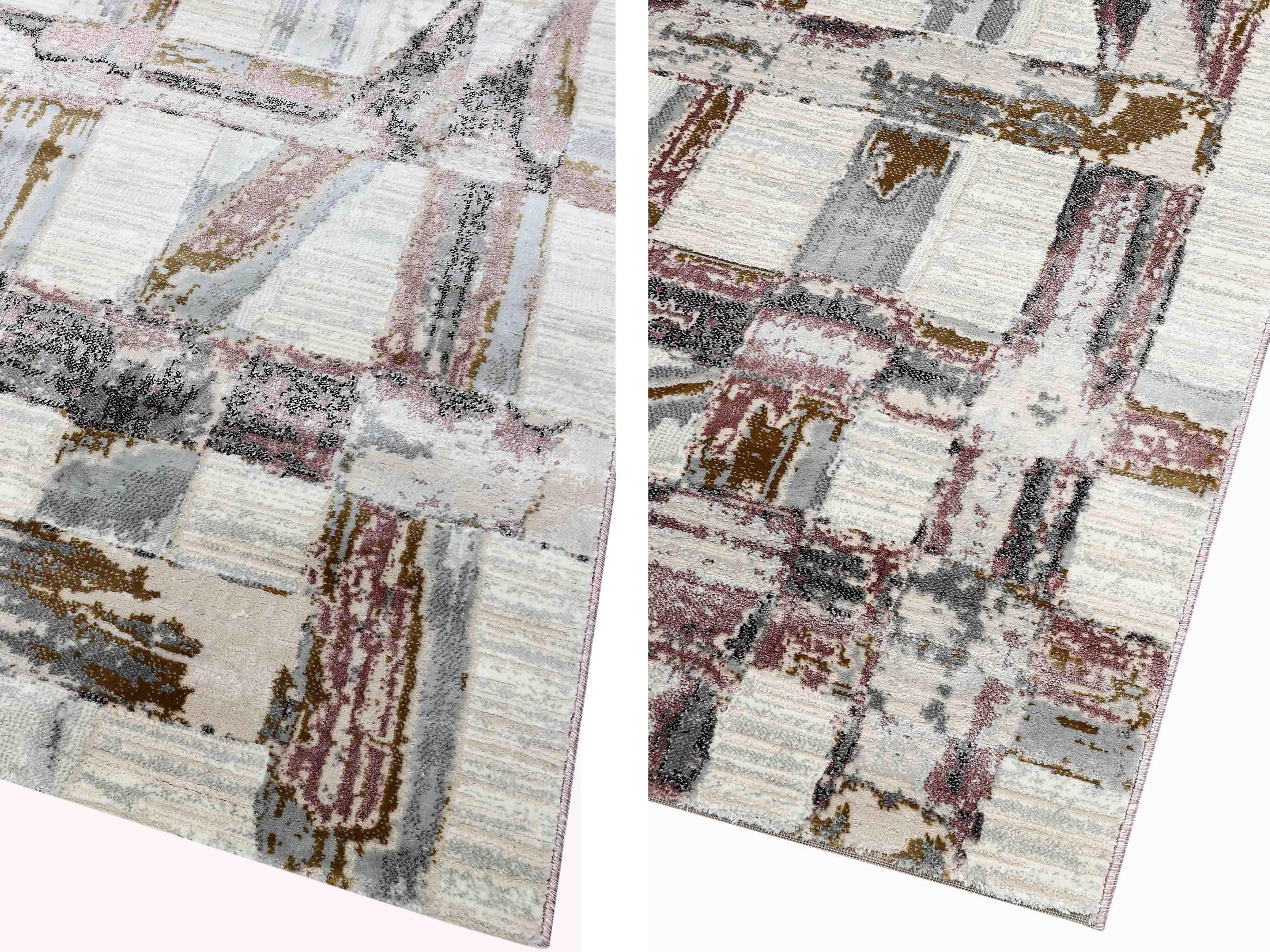EL-002 | FT 2' X 5' | FT 3' X 5' | FT 4' X 6' | FT 5' X 7' | FT 6' X 9' | MODERN RUGS | COBALT/WALNUT - Luxurify