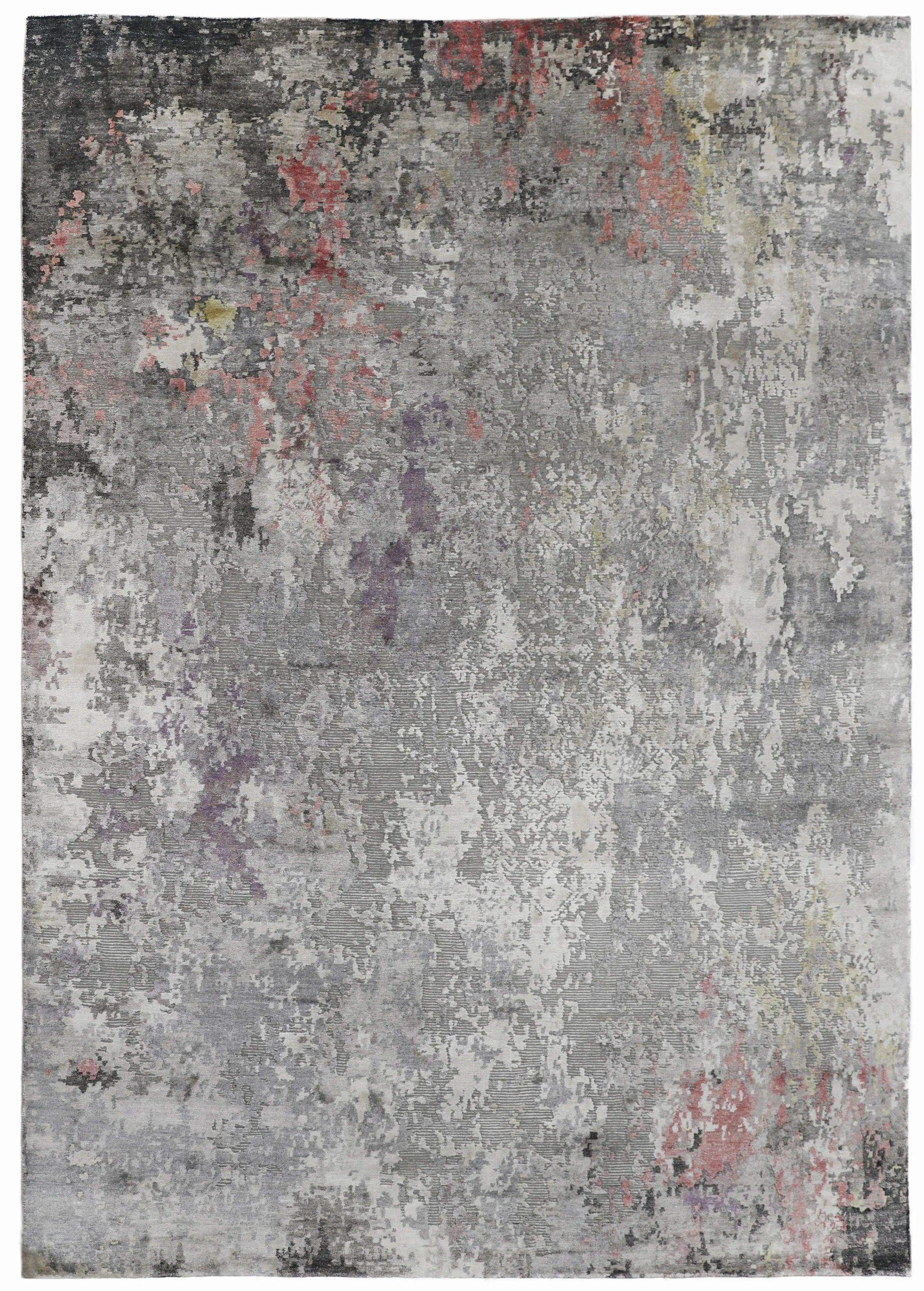 LILAC MIST | FT 8' X 10' | FT 9' X 12' | MODERN RUGS | GREY | PURPLE COLOR - Luxurify
