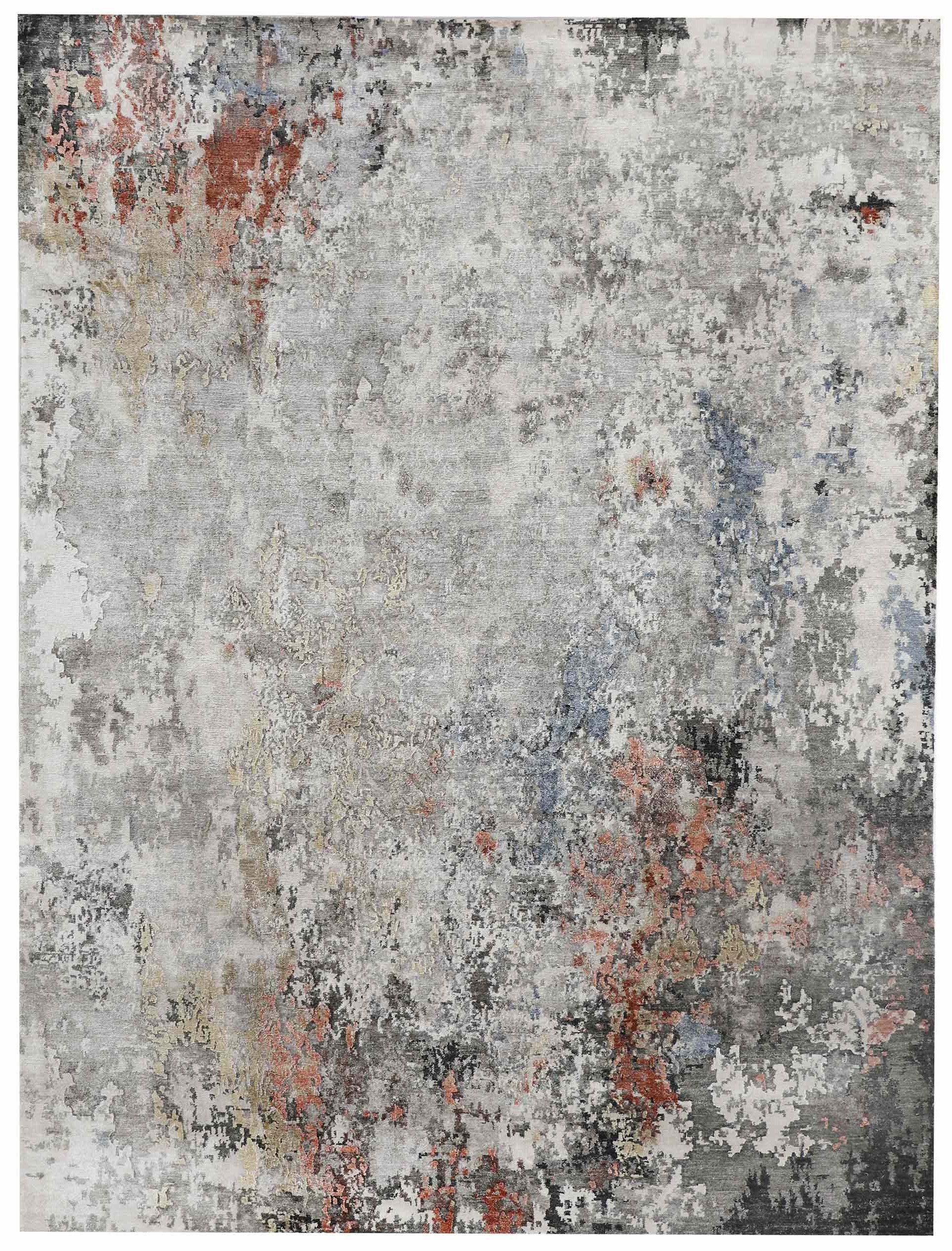 MYSTIC ALLOY | FT 9' X 12' | MODERN RUGS | GREY/SILVER - Luxurify