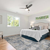 RHAPSODY | FT 8' X 10' | TRADITIONAL RUGS | IVORY-BLUE COLOR