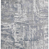 ASHEN LINES | FT 6' X 9' | MODERN RUGS | BLUE/GREY COLOR - Luxurify