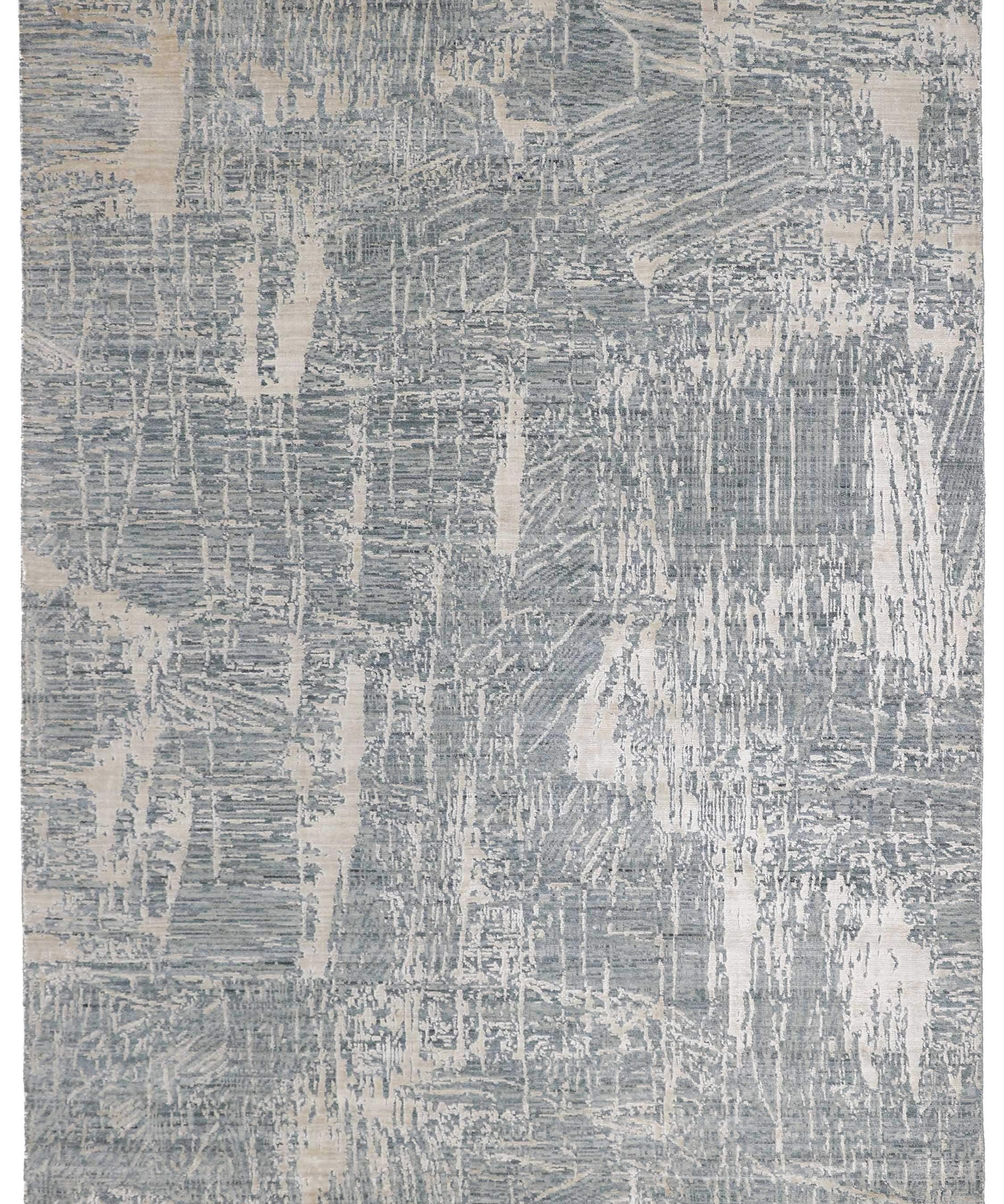 BLUE TIMBER | FT 6' X 9' | MODERN RUGS | BLUE COLOR - Luxurify
