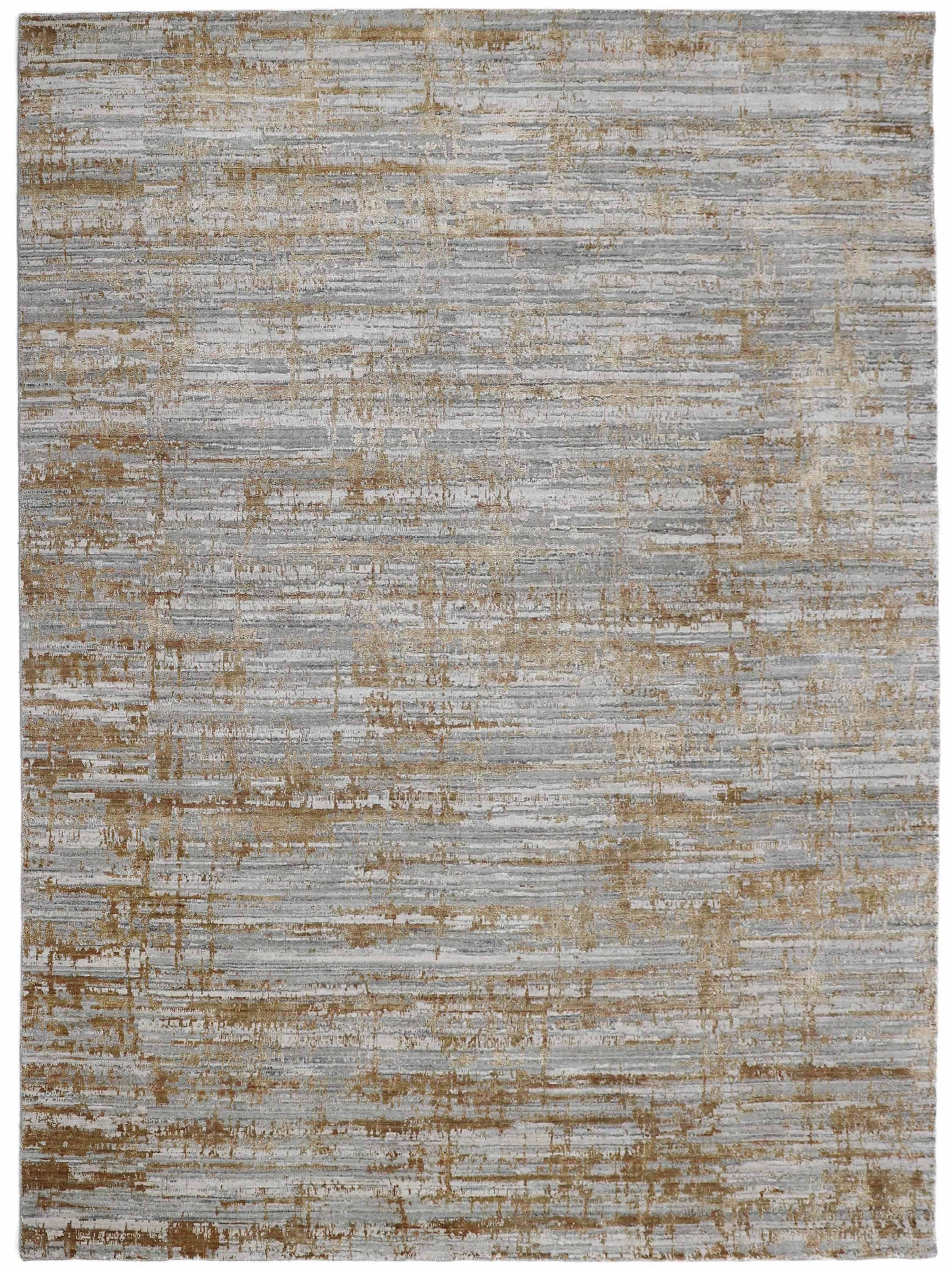 AURORA DRIFT | FT 8' X 10' | MODERN RUGS | GREY/GOLD COLOR - Luxurify