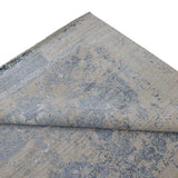 BIDZAR | FT 8' X 10' | FT 9' X 12' | TRADITIONAL  RUGS | IVORY/BLUE COLOR