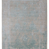 HAMPTON |  FT 6' X 9' |  FT 8' X 10' |  TRADITIONAL  RUGS | IVORY-TURQUOISE COLOR