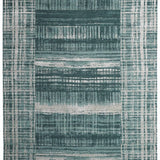 ECHO LINES | FT 8' X 10' | MODERN RUGS | BLUE/GREEN COLOR - Luxurify
