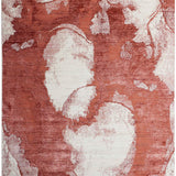 ROSETTA DRIFT | FT 8' X 10' | MODERN RUGS | IVORY/RED COLOR - Luxurify