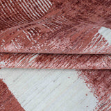 AMBER | FT 8' X 10' | MODERN RUGS | IVORY/RED COLOR