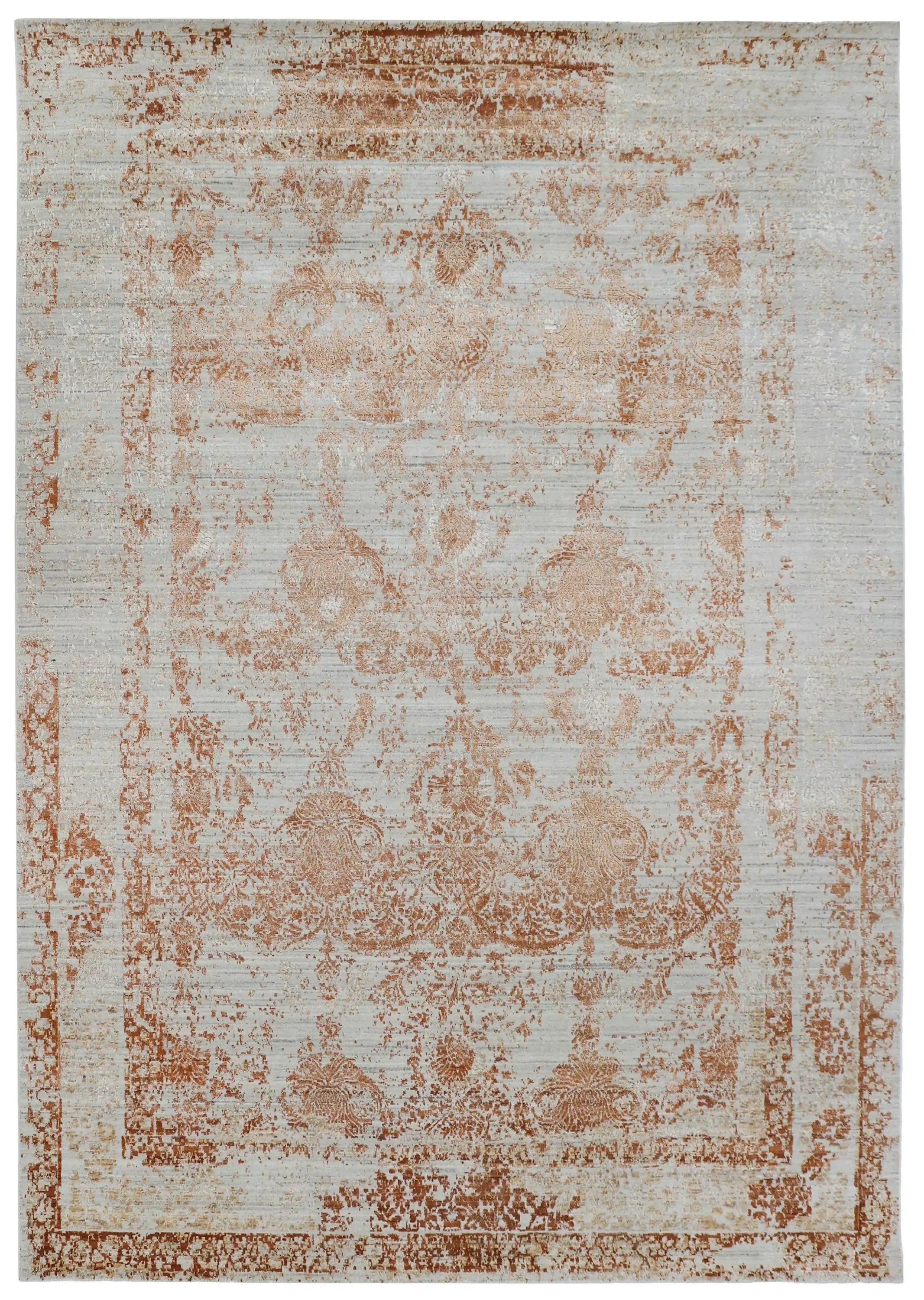 VELVET EMBER | FT 6' X 9' | FT 9' X 12' | TRADITIONAL RUGS | RUST COLOR - Luxurify