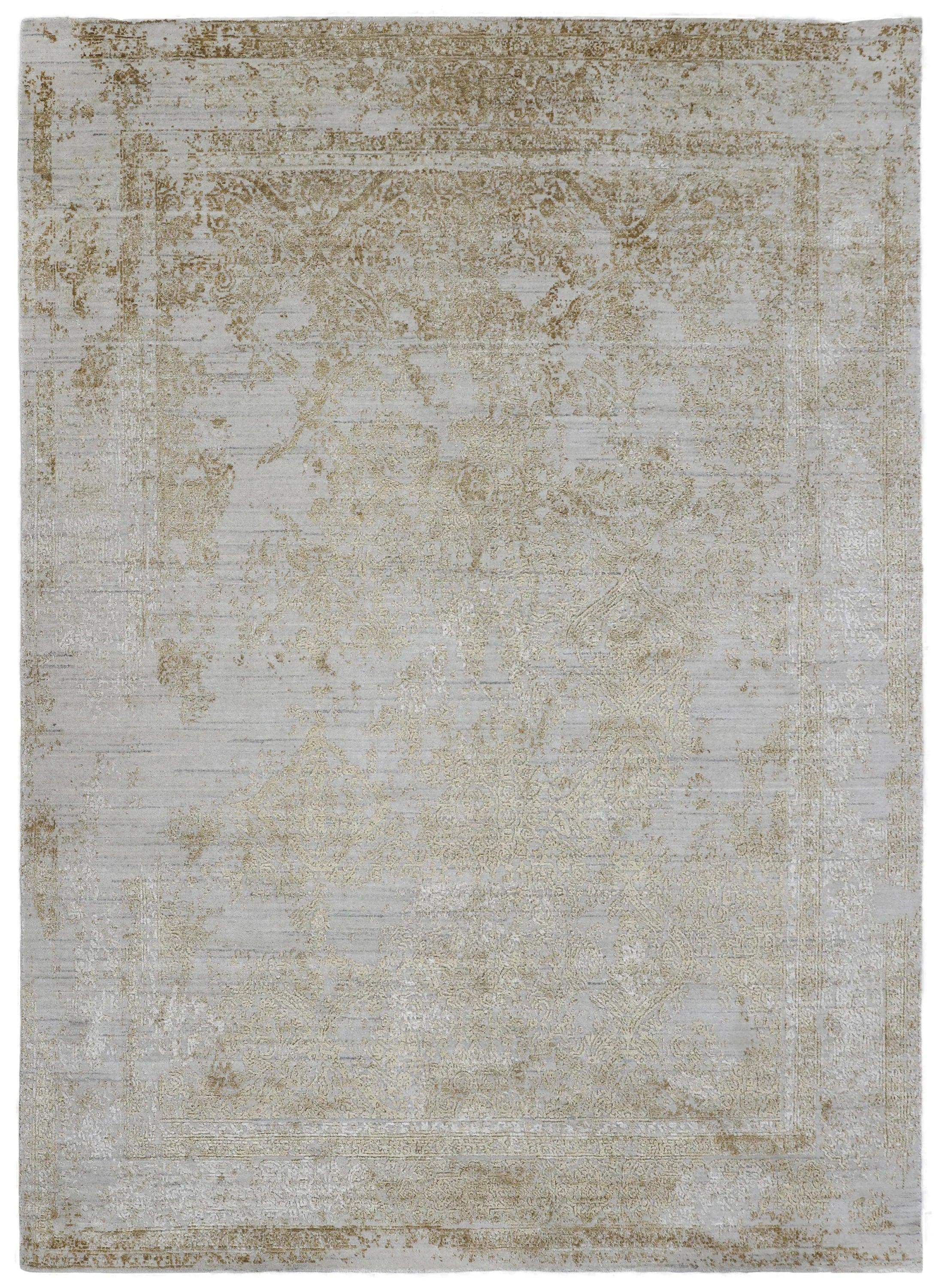 CHAMPAGNE MIST | FT 6' x 9' | TRADITIONAL RUGS | BEIGE-GOLD COLOR - Luxurify