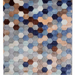 COSMIC HIVE | FT 5'6" x 8'6" | MODERN RUGS | MULTI COLOR - Luxurify