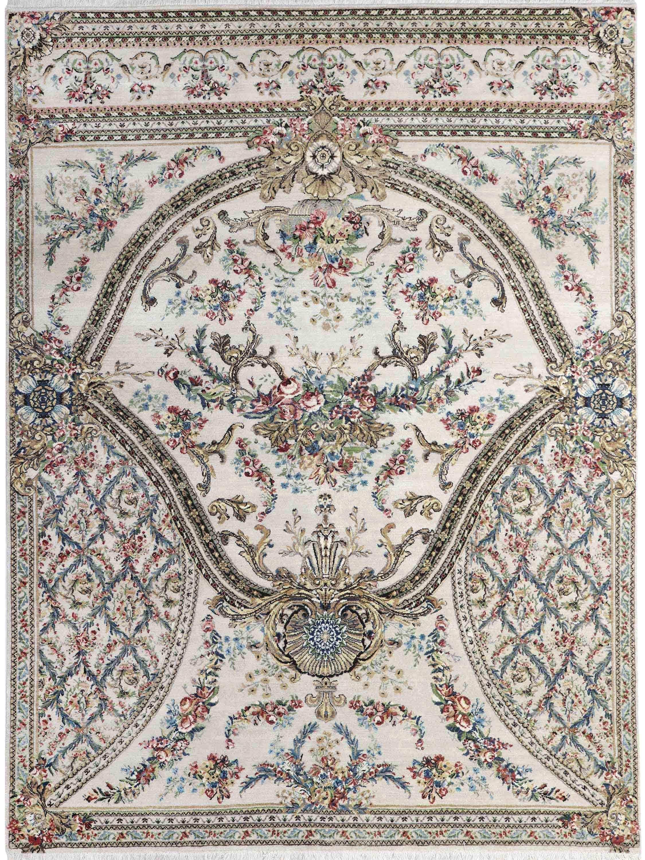 IMPERIAL BOUQUET | FT 9' X 12' | TRADITIONAL RUGS | MULTI COLOR - Luxurify