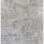 ICELANDIC ECHO | FT 9' X 12' | MODERN RUGS | IVORY/LT. BLUE - Luxurify