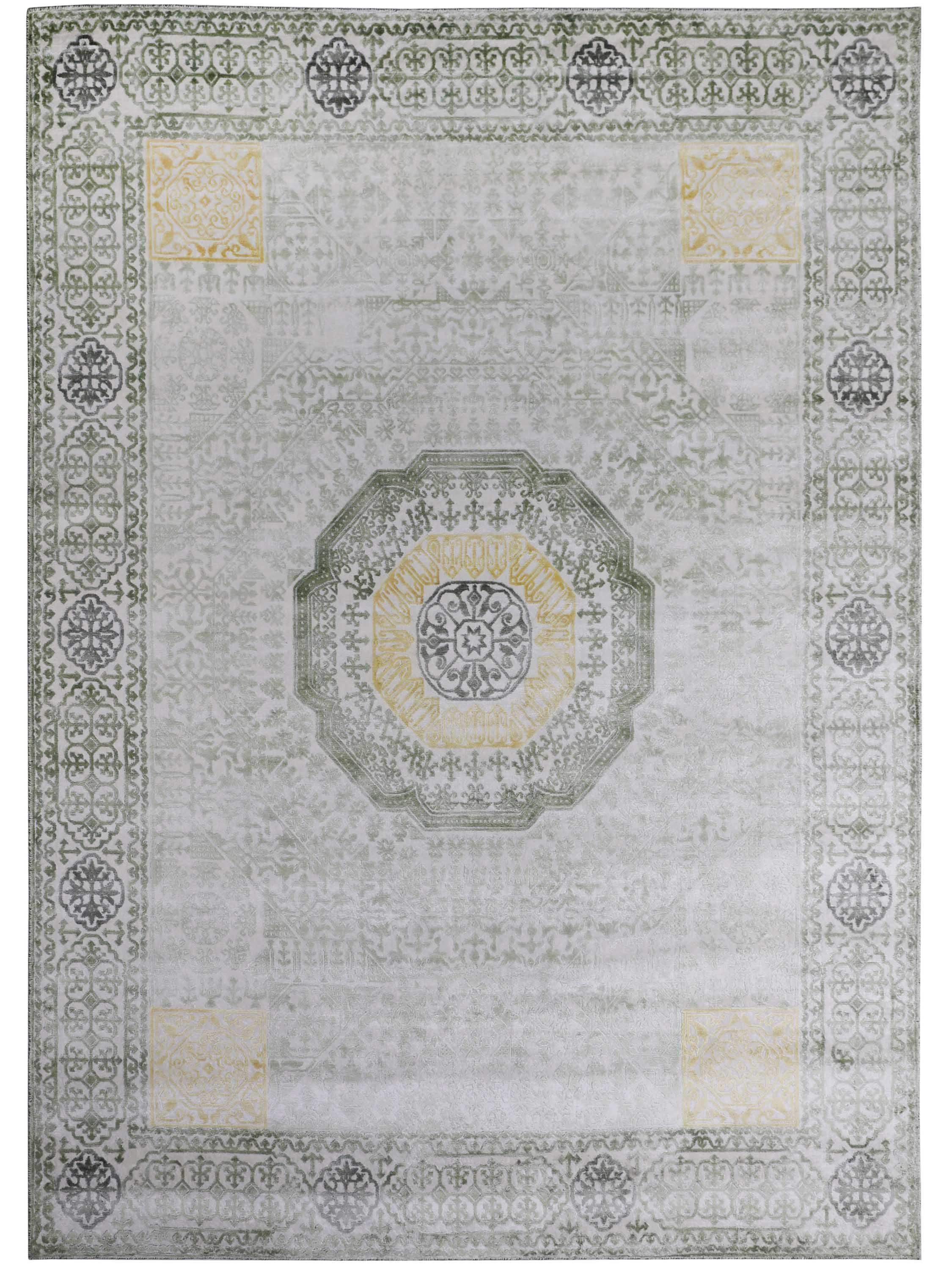 OLIVIENNE | FT 9' X 12' | MODERN RUGS | OLIVE GREEN COLOR - Luxurify