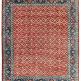 PERSIAN EMBER | FT 8' X 10' | TRADITIONAL RUGS | RED / BLUE COLOR - Luxurify
