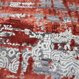 FERRAGO | FT 5'6" X 8' | TRADITIONAL  RUGS | BROWN/RED COLOR