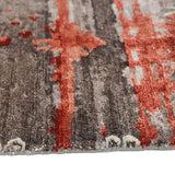 FERRAGO | FT 5'6" X 8' | TRADITIONAL  RUGS | BROWN/RED COLOR