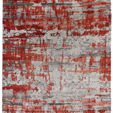 VERMILLION | FT 5'6" X 8' | TRADITIONAL RUGS | BROWN/RED COLOR - Luxurify
