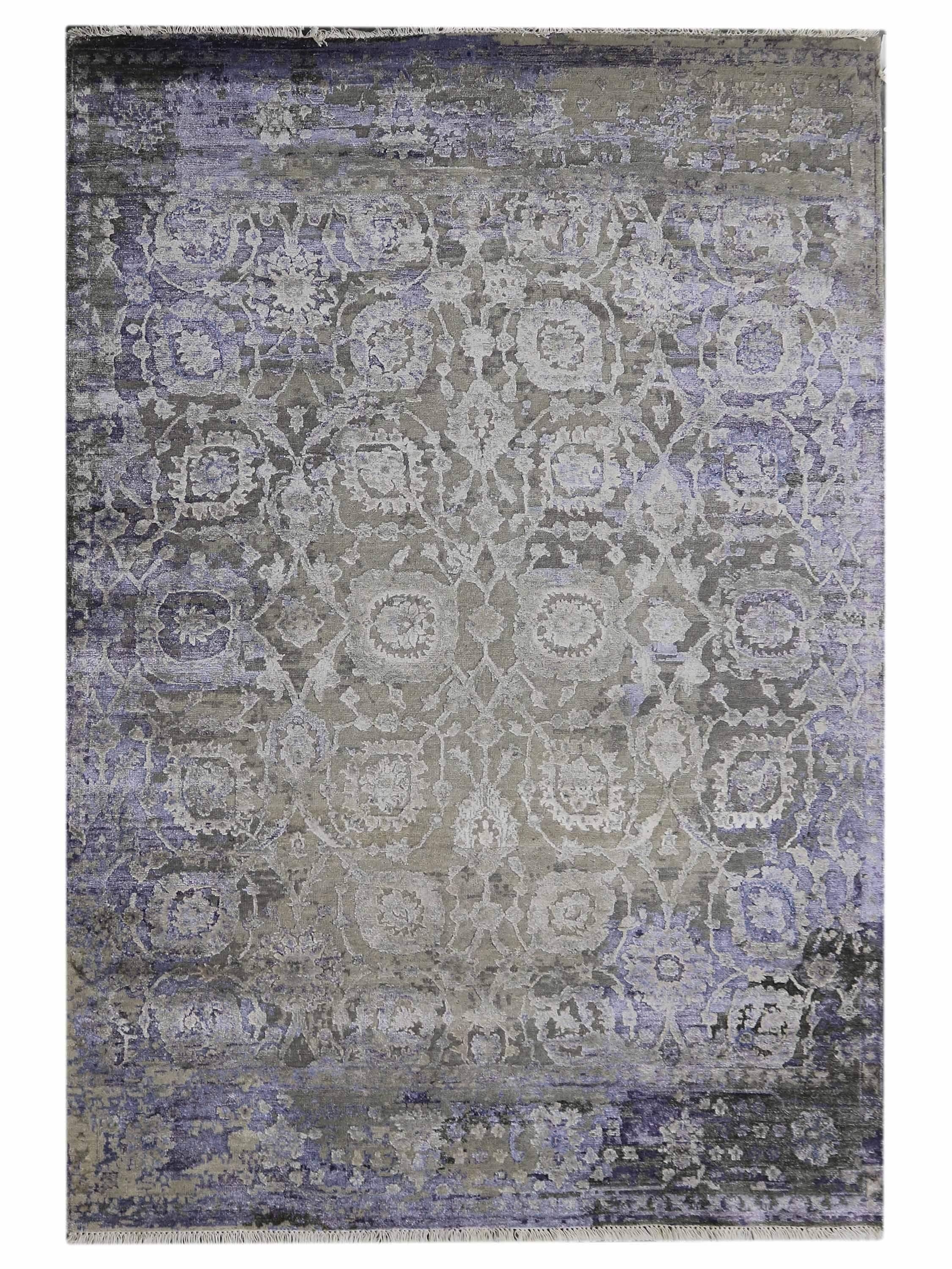 LAVENDER DRIFT | FT 5'6" X 8' | MODERN RUGS | MULTI COLOR - Luxurify