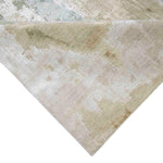 Luxury handcrafted rug with abstract pastel patterns and soft textures for elegant home decor