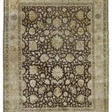 PREMIA | FT 8' X 10' | FT 9' X 12' | TRADITIONAL RUGS | BROWN-IVORY COLOR