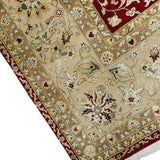CASPIAN | FT 9' X 12' | TRADITIONAL RUGS | IVORY/RED COLOR