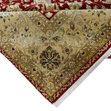 CASPIAN | FT 9' X 12' | TRADITIONAL RUGS | IVORY/RED COLOR