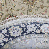 BELLAGIO | FT 4'0 ROUND | TRADITIONAL RUGS | BEIGE/BLACK COLOR