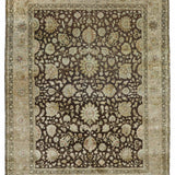 OBSCURA | FT 8' X 10' | FT 9' X 12' | TRADITIONAL RUGS | BROWN-IVORY COLOR - Luxurify