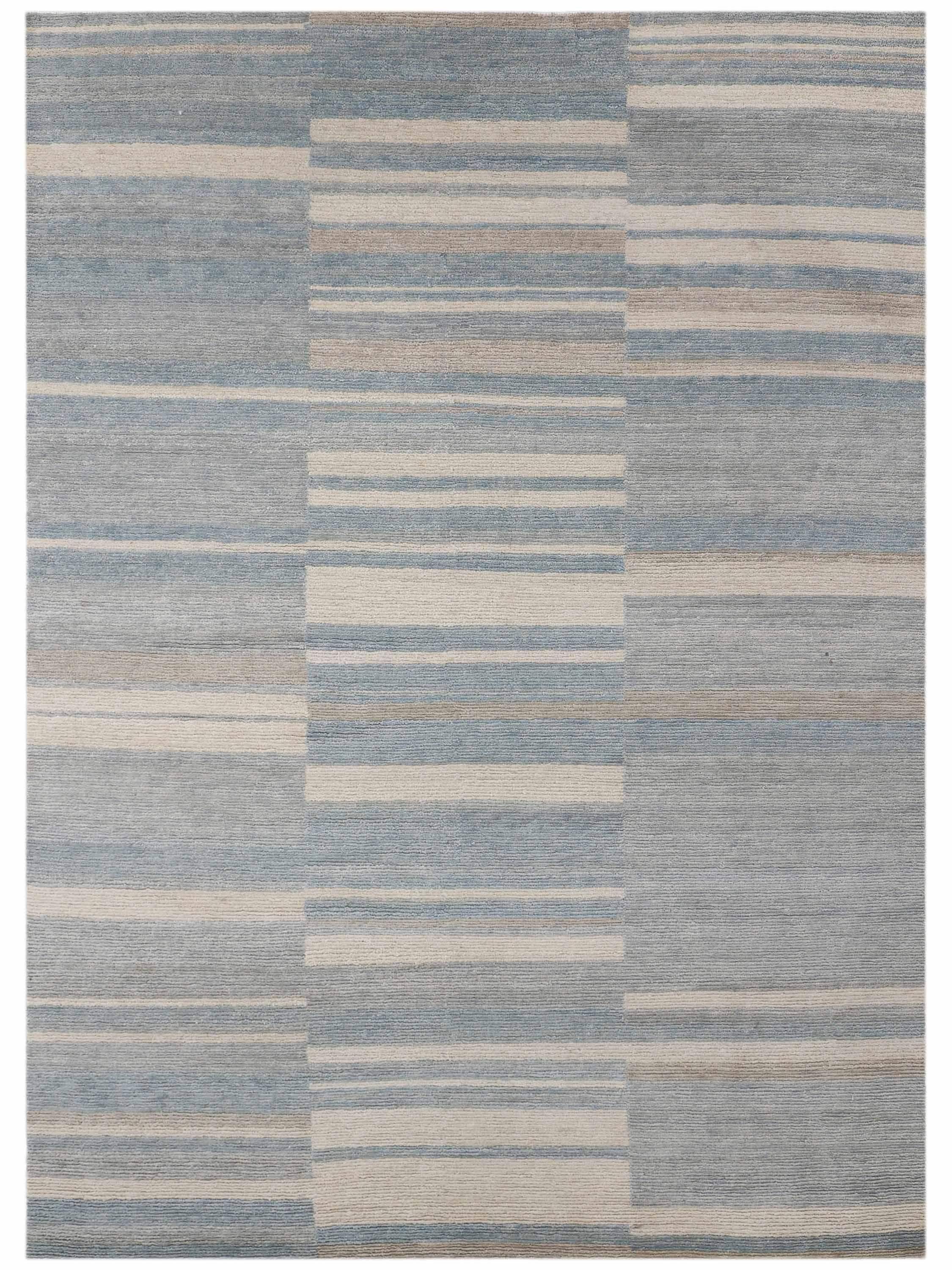AVENLOR | FT 8' X 10' | MODERN RUGS | IVORY/BLUE COLOR - Luxurify