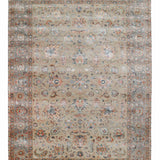 PANZSHIR | FT 6' X 9' | FT 8' X 10' | FT 9' X 12' | TRADITIONAL RUGS | IVORY/LT. GREY COLOR