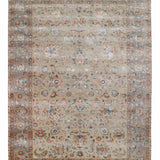 ETHEREAL PALACE | FT 6' X 9' | FT 8' X 10' | FT 9' X 12' | TRADITIONAL RUGS | IVORY/LT. GREY COLOR - Luxurify