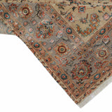 PANZSHIR | FT 6' X 9' | FT 8' X 10' | FT 9' X 12' | TRADITIONAL RUGS | IVORY/LT. GREY COLOR