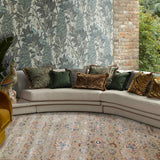 PANZSHIR | FT 6' X 9' | FT 8' X 10' | FT 9' X 12' | TRADITIONAL RUGS | IVORY/LT. GREY COLOR
