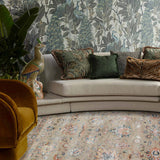 PANZSHIR | FT 6' X 9' | FT 8' X 10' | FT 9' X 12' | TRADITIONAL RUGS | IVORY/LT. GREY COLOR